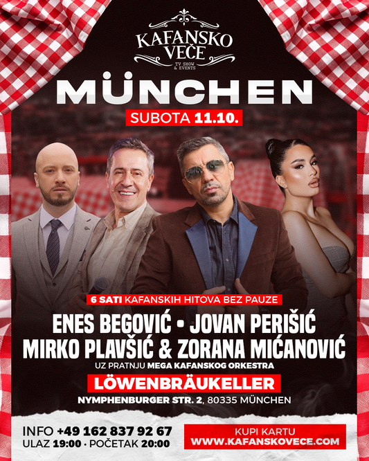 Kafansko veče | München | 11.10.25 | Löwenbräukeller